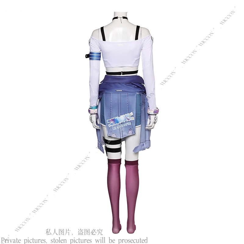 Kiriko Cosplay para mulheres, disfarce, chapéu, roupas, jaqueta, meninas, fêmea, acessório, terno de Halloween, festa, jogo