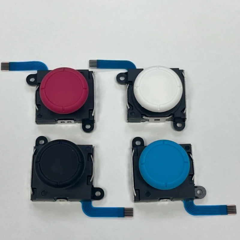 50 Cái/lốc Ban Đầu Mới 3D Analog Dính Joycon Bộ Điều Khiển Joystick Ngón Tay Cái Gậy Cảm Biến Thay Thế Cho NS Công Tắc Và Lite