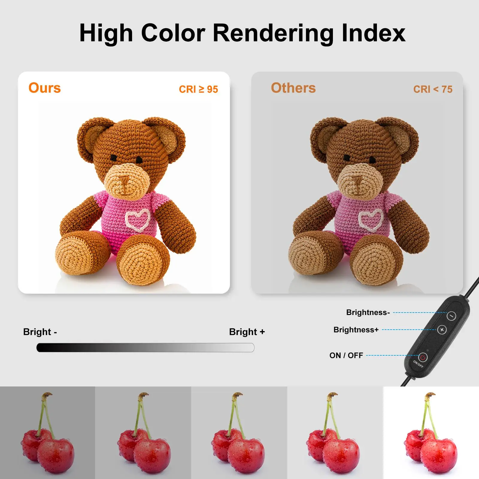 Студийный светильник тбокс PULUZ 60x60, освещение для фотостудии, световой короб для съемки, 6 цветов, настольный студийный Лайтбокс