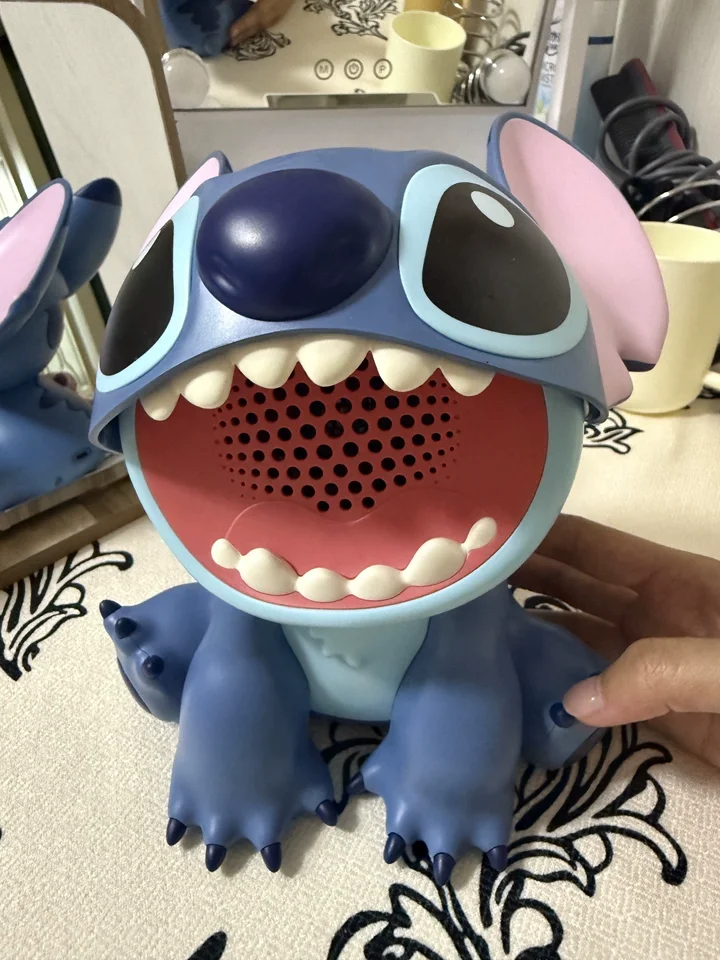 

Новый мультфильм Дисней Стич детский аудио Bluetooth динамик трендовые игрушки для девочек украшения украшенные детские подарки на Рождество и день рождения