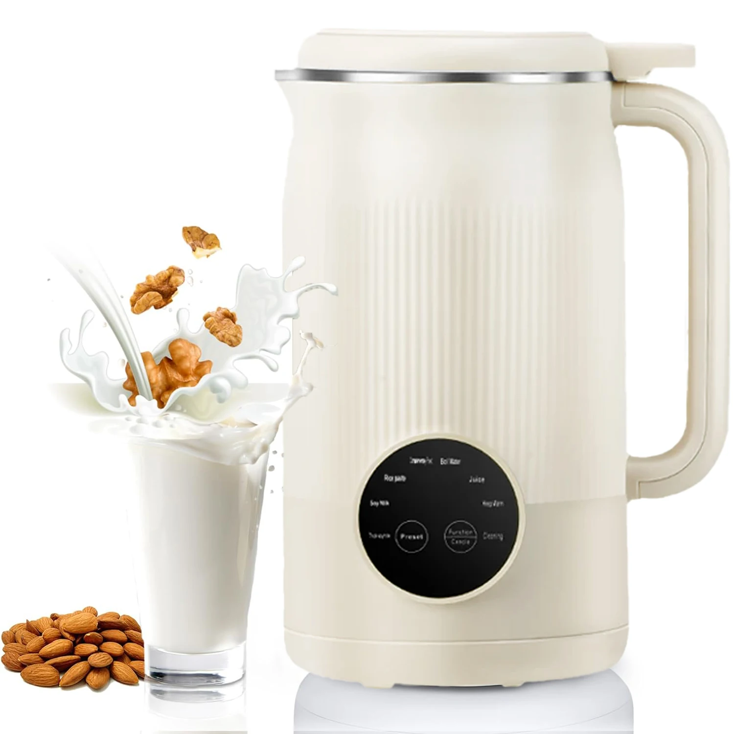 Electric Soybean Milk Machine Nut Milk Maker Automatic Intelligent Food Blender Soy Milk Baby Maker Rice Paste Maker Kettle