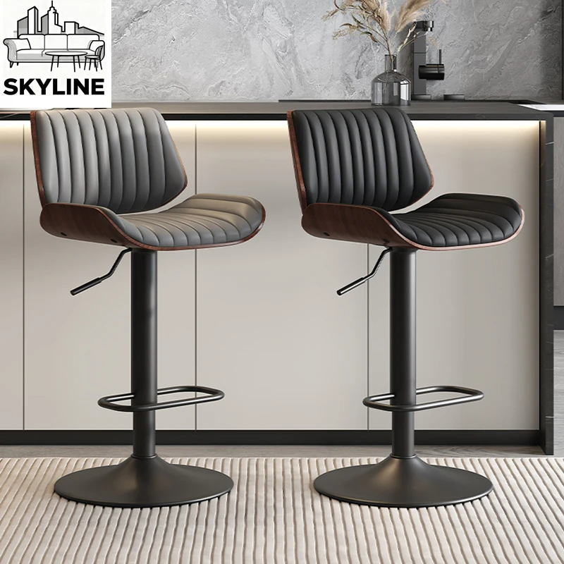 Bar Stools Design Camping Gaming Bar Chairs Counter Swivel Sillas Para Comedor Garden Furniture Sets