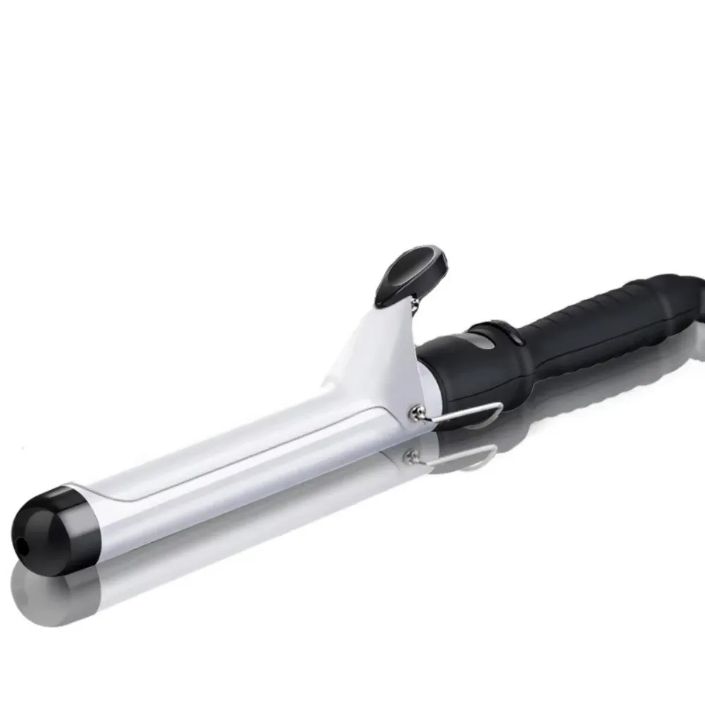

28mm Barrel Electric Curling Iron Plastic Casing 360 Degree Rotation Curling Wand Top Insulation Anti Scalding