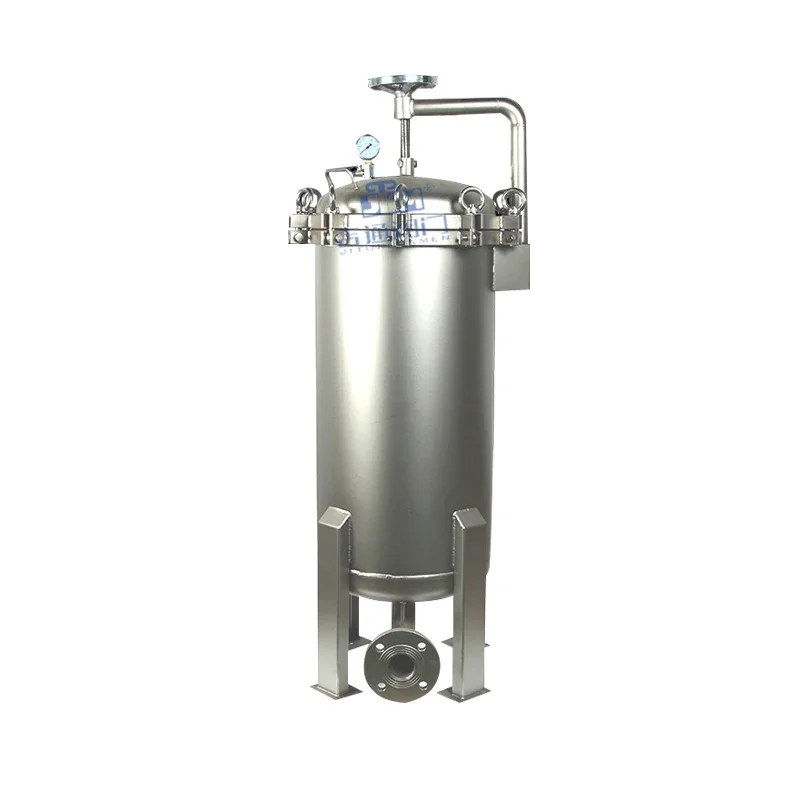 Factory supply stainless steel bag filter water filter water treatment equipment for irrigation system