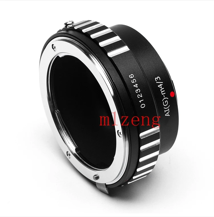 AI(G)-M43 adapter ring for nikon G/F/AI/S/D Lens to olympus panasonic M4/3 G9 GH5 GF7 GM5 GX9 GX85 GX850 EM5 EM10 EPL6 camera