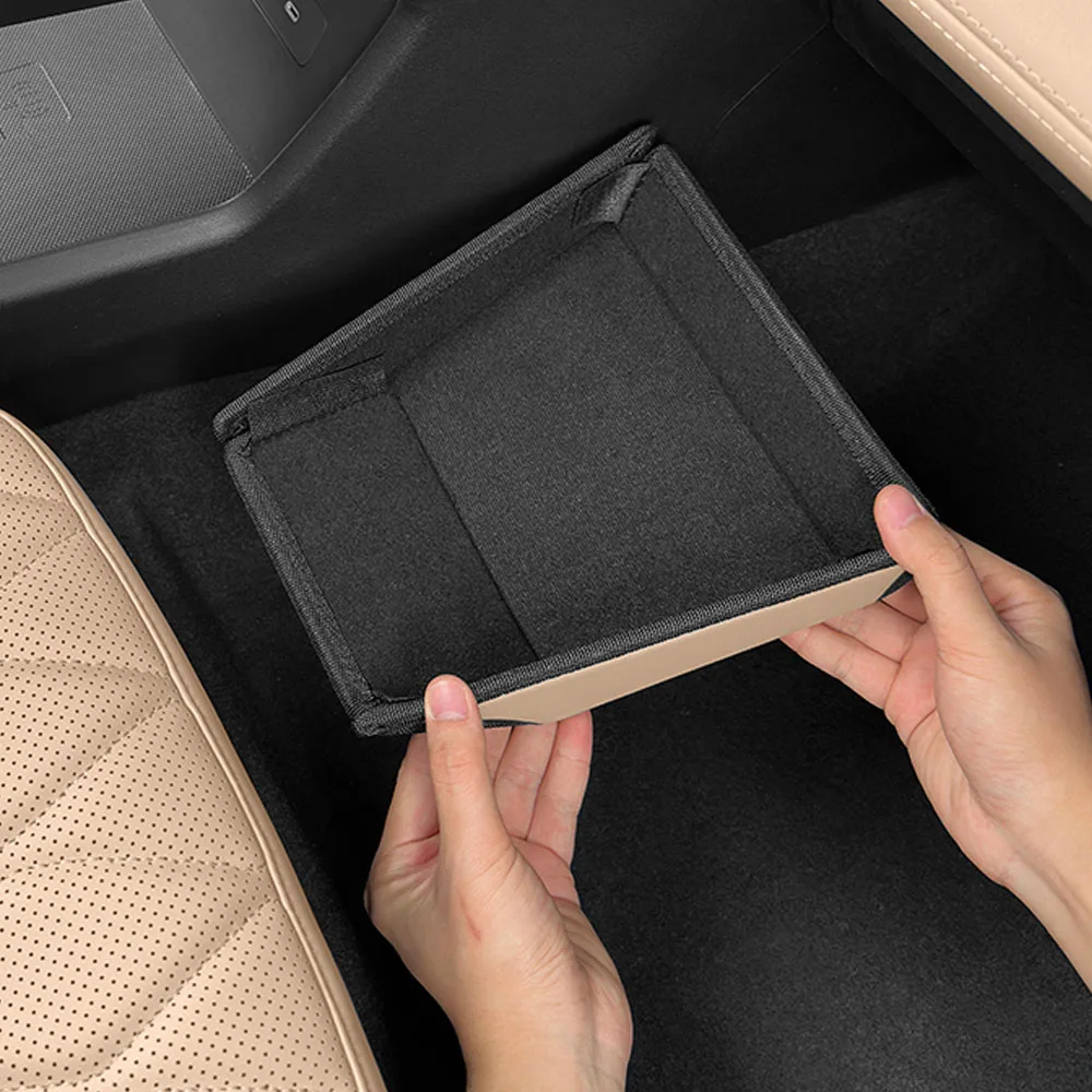 صندوق تخزين جلدي على المستوى السفلي لوحدة التحكم المركزية لجيلي مونجارو KX11 مانجارو صندوق تخزين ألوان السيارة الأصلي