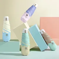 Sun Umbrella Small and Portable Capsule Umbrella Umbrella Female Sun and Rain Dual Use Sun Umbrella