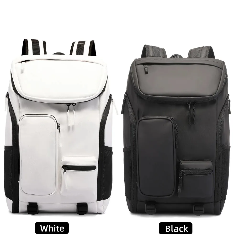 AIGO-Luxo Mochila Escolar Impermeável Grande Capacidade para Adolescentes, Masculino Oxford Bolsas, Mochila de Carregamento USB para Homens, Camping