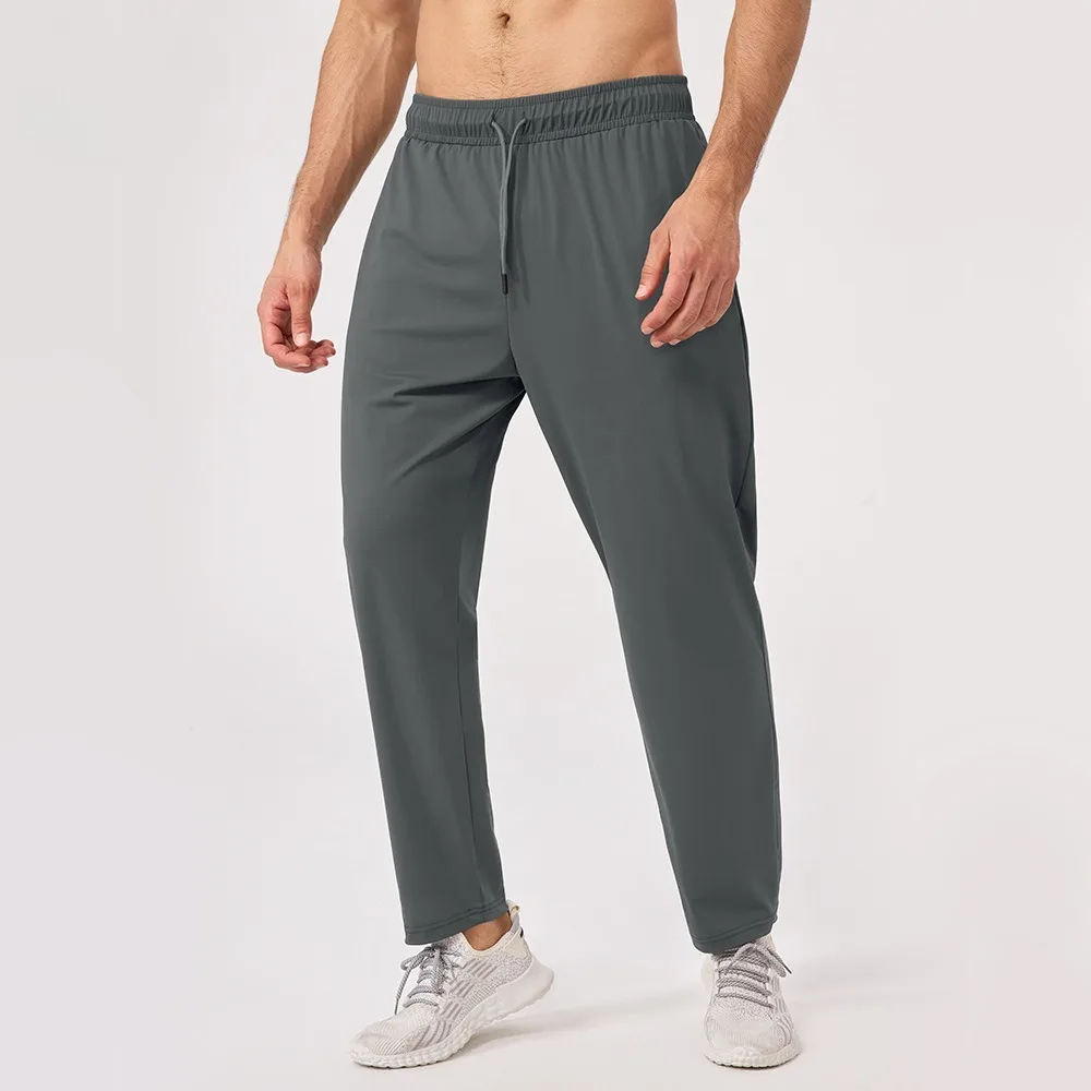 Men's Summer Cool Quick Dry Running Sports Pants Breathable Fitness Workout Training  Casual Outdoor Training