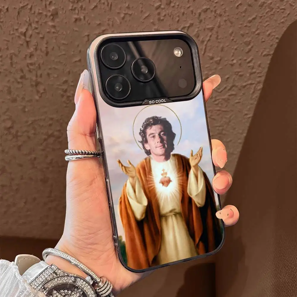 حافظة هاتف A-Ayrton Senna لهاتف iPhone 17,16,15,14,13,12,11,Pro,Max,Plus,E,Air, Mini Black Tpu #2