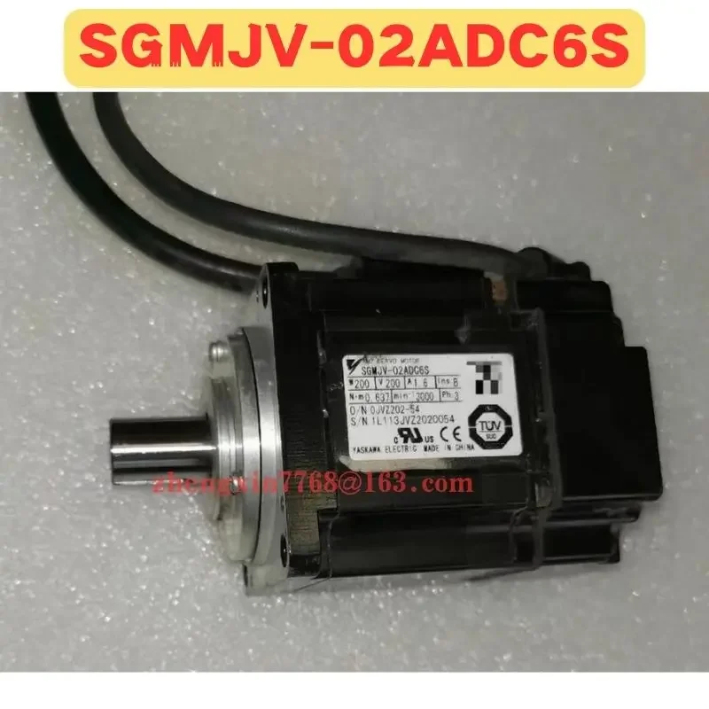 

Used Servo Motor SGMJV-02ADC6S SGMJV 02ADC6S Normal Function Tested OK