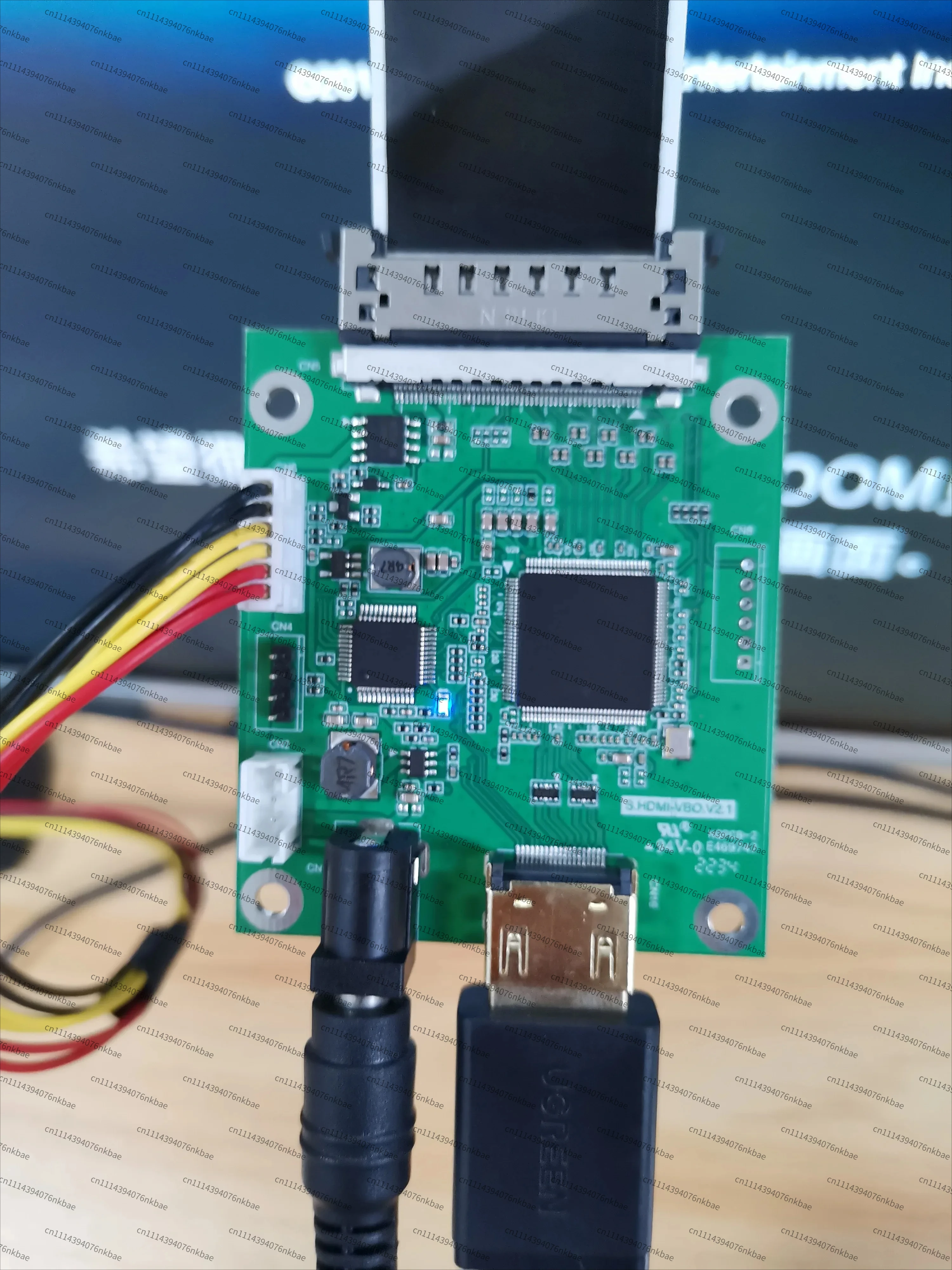 HDMI2.0 to V-by-One Converter, 4K60Hz HDMI to VBO Vbyone Signal Adapter Support 4K@60HZ