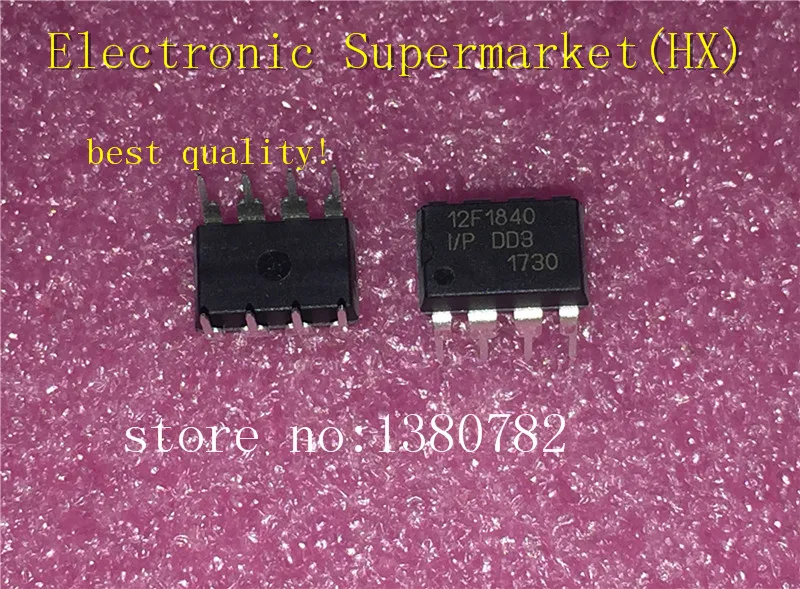 

Free shipping 5pcs-100pcs PIC12F1840-I/P DIP8 IC in stock!