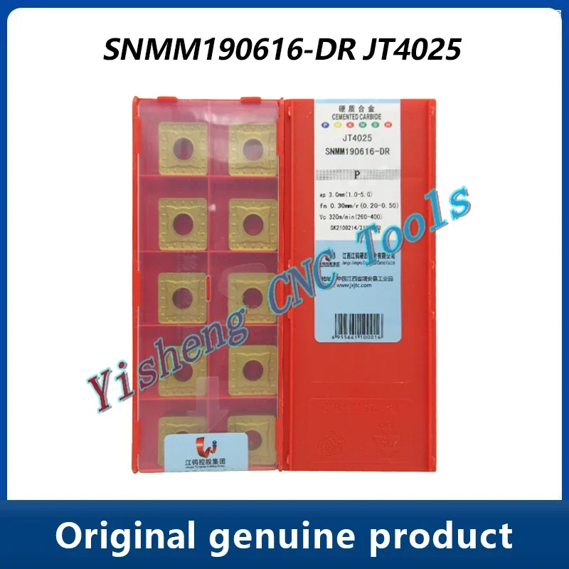 

JXTC Cutting Tools SNMM SNMM190616-DR JT4125 JT4025 JT4135 Square CNC cutters