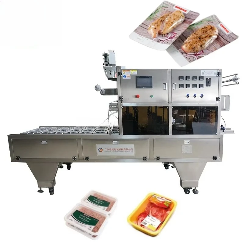 Automatic Triangle Sandwich Packing Machine Thermoforming Modified Atmosphere Packaging Equipment for Food Processing