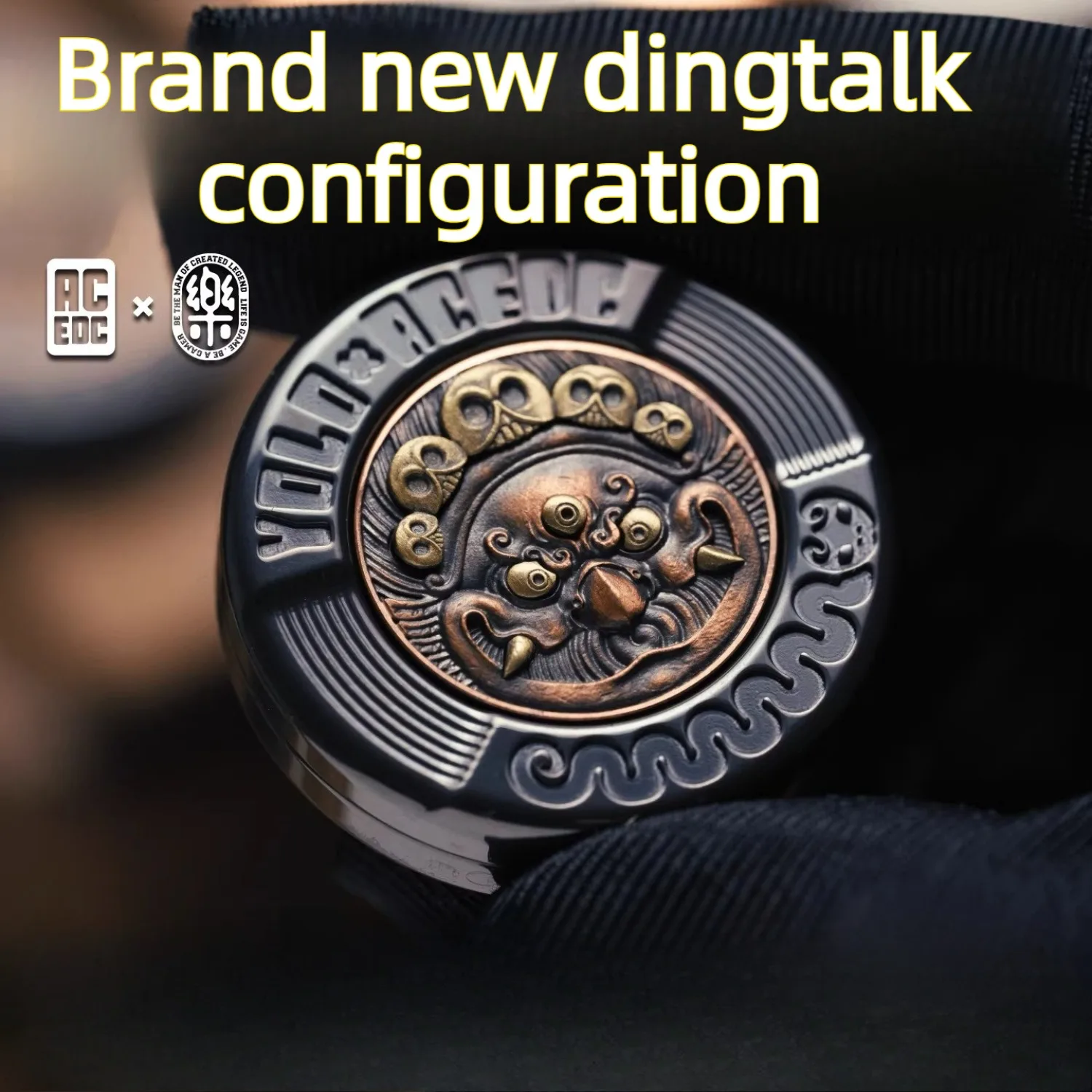 ACedc Mechanical Milk Cap 3 Mechanical Ratchet Metal Push Button Fidget Toy - Desktop Stress Relief Toy