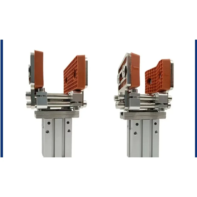 Manipulator fixture, automatic pneumatic fixture, retractable silicone chuck parallel finger MHZ2-20D