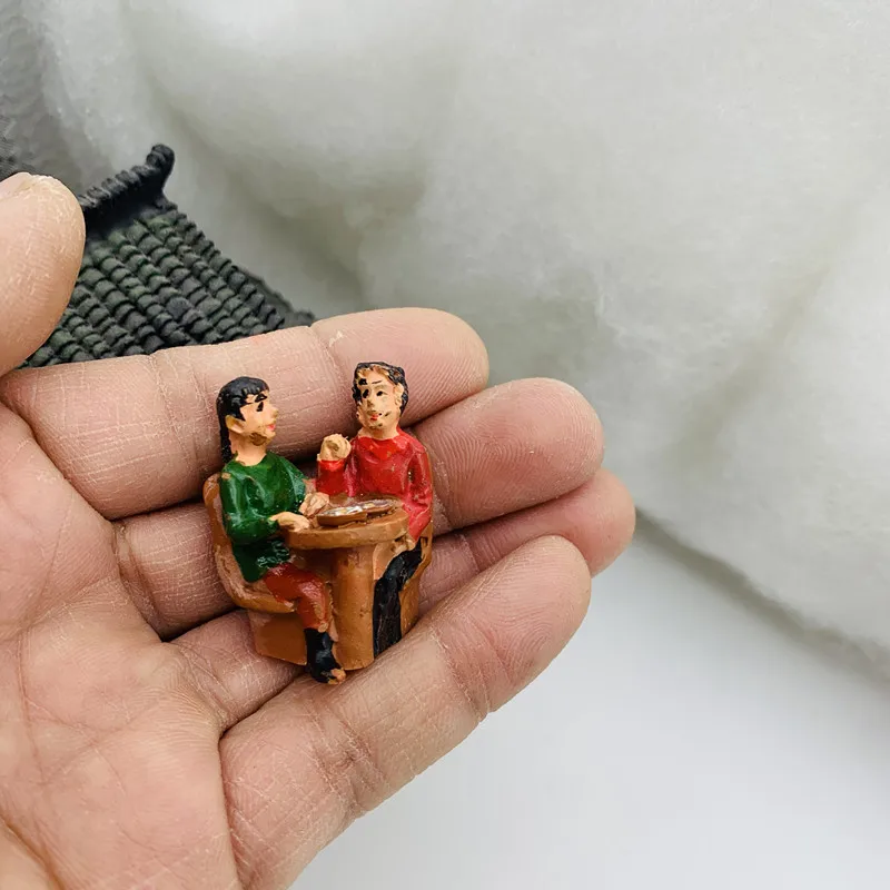 Miniature Doll for Gardening and Bonsai, Miniature Figures, Sand Table, DIY Decoration Articles, Handicraft  Desk Sculpture