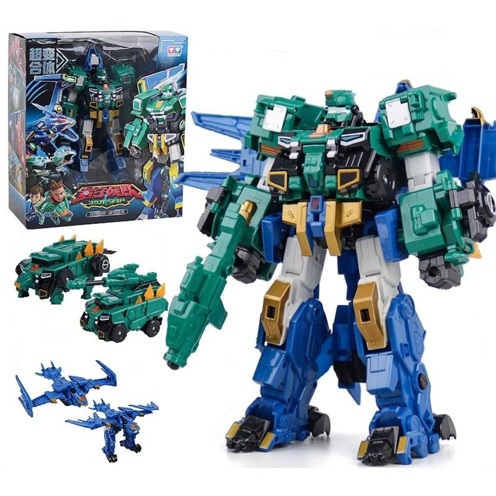 9''novo robô de deformação diy modelo de plástico brinquedos computador mesa ornamento brinquedos das crianças para meninos presentes de natal aniversário convidados presentes