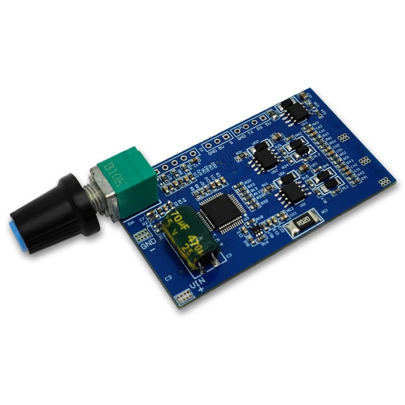 3-Phase Brushless Motor ESC Speed Controller Module With Potentiometer DC12-24V 10A STC32G For Motor B