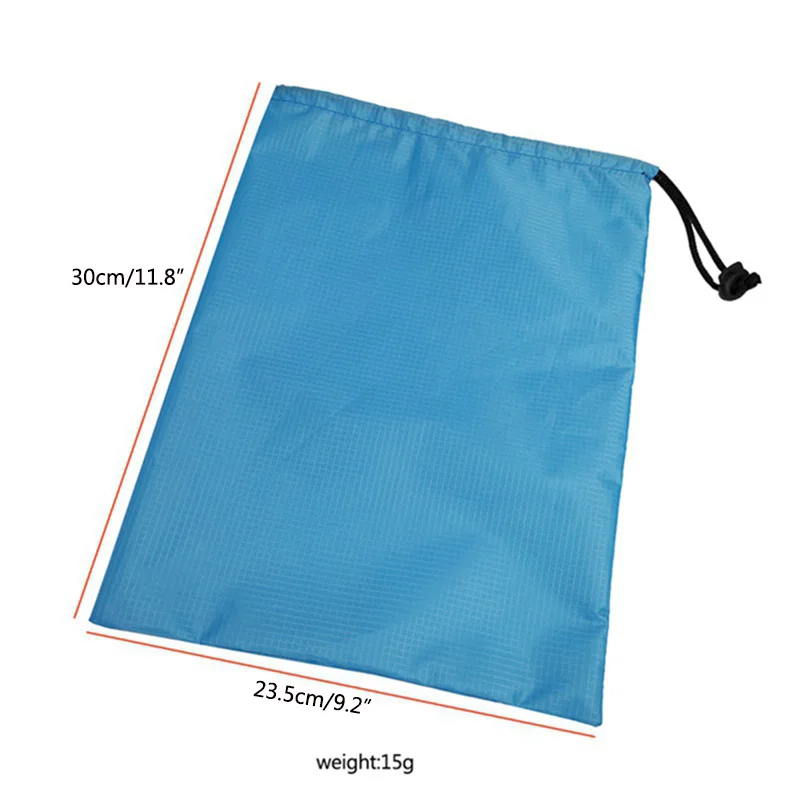1PC Outdoor Camping Hiking Travel Storage Bags Waterproof Swimming Bag Drawstring Shoes Pouch Case Organizer Kits image 5