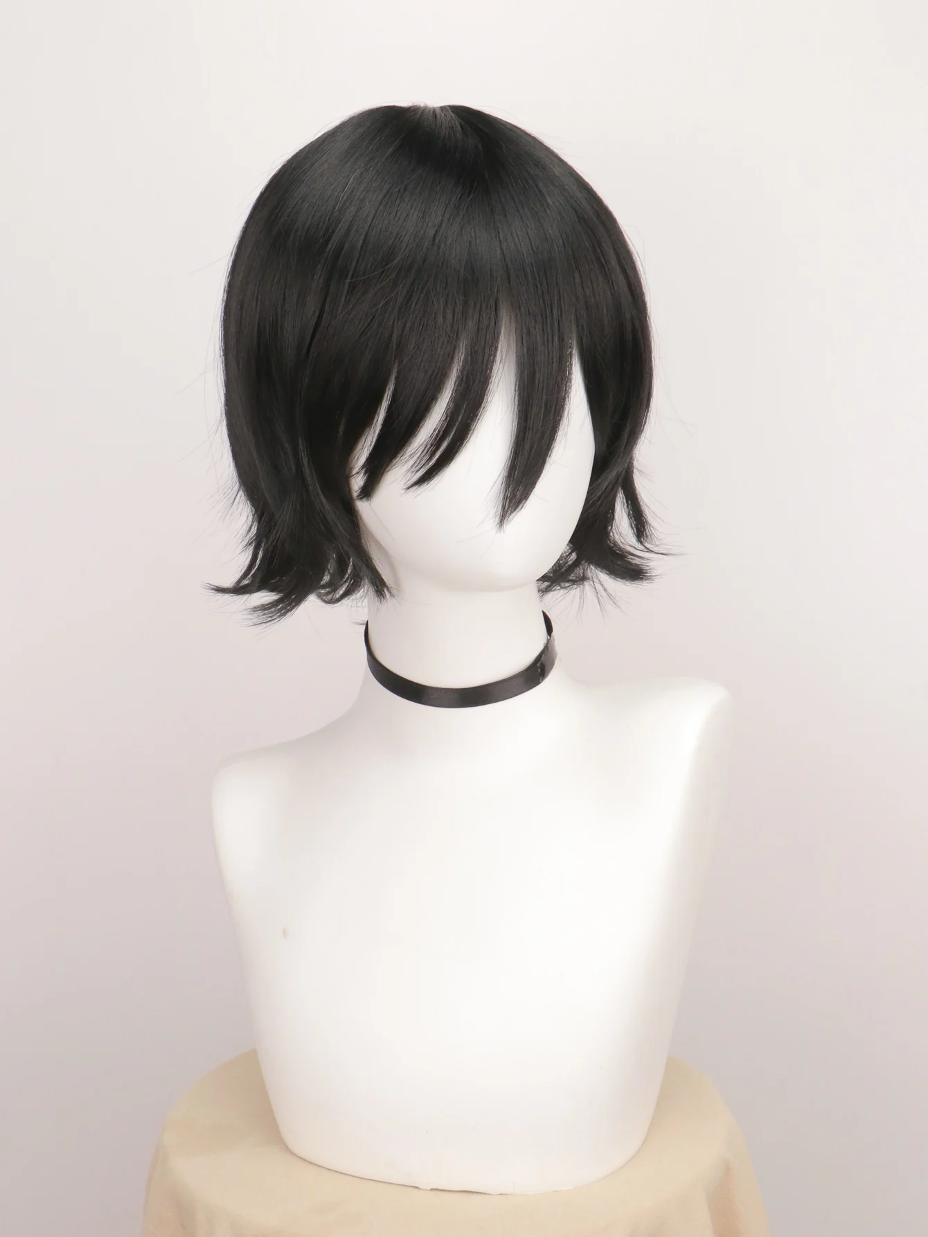 Anime Detective Conan Cosplay Wig forHalloween Christmas Costume Kudou Shinichi Party Short Black Men Costume Wig Boys and Men