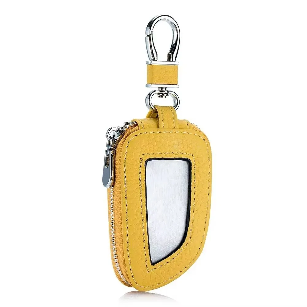 Man Card Purse Lady Car Key Case Sunroof Men's Car Key Bag Woman Key Wallet Genuine Leather Women's Key Case For Car Use