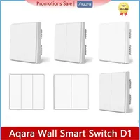 Aqara Wall Smart Switch D1 ZigBee Wireless Switch Key Light Remote Control Fire Wire With /NO Neutral Work With Mi Home HomeKit