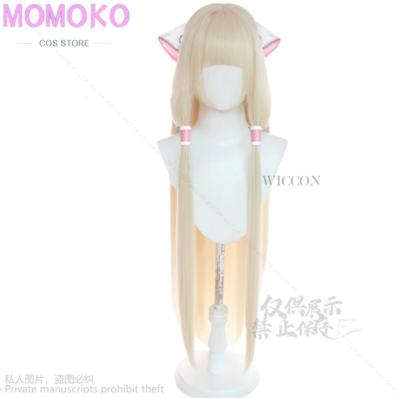 Anime Manga Chobits Chi Cosplay Kostüm Goldene Perücke Weiß Prinzessin Kleid Frau Sexy Kawaii Halloween Geburtstag Party Anzug Lolita