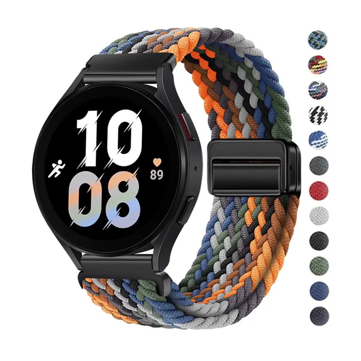 22 20mm Nylon Buckle Strap for Huawei Watch GT6 5 4 3 46mm/4Pro 3Pro Bracelet for Garmin/Samsung Watch7/6/5/4/Classic Wristband