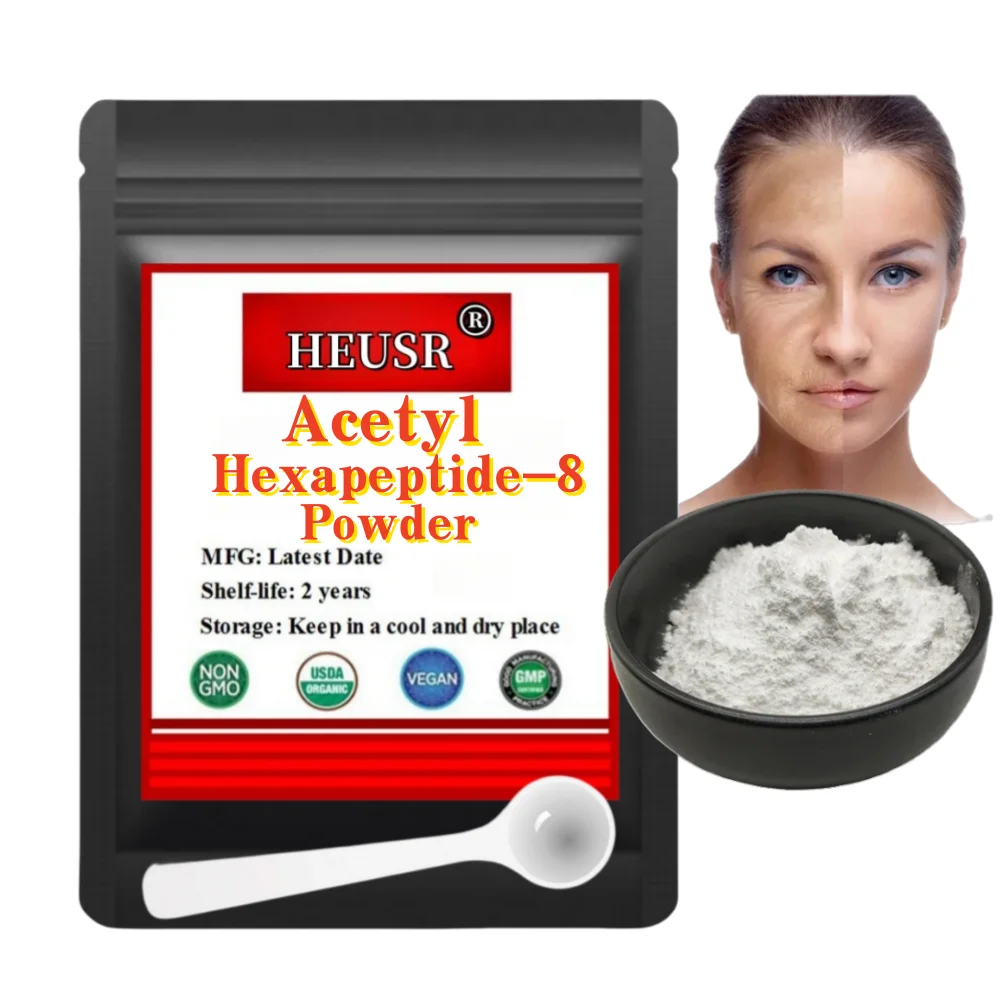 50-1000g Cosmetic Material Acetyl Hexapeptide-8 Wrinkle Removing Hexapeptide Powder