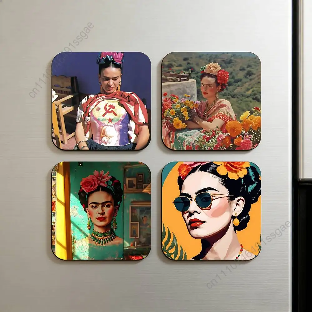 

F-FridAS K-KaHlo-S Artist Decorative Refrigerator Magnets, Cute Funny Fridge Magnets for Kitchen Home Office Locker Decor
