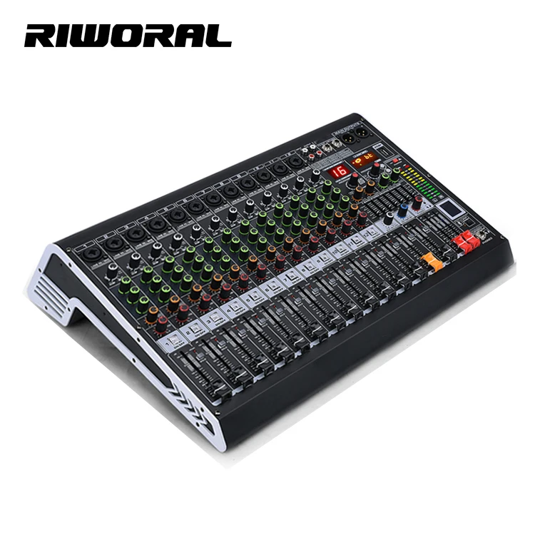 MC12  Professional Audio Sound Equipment Dj Controller Professional Audio Mixer 12-channel