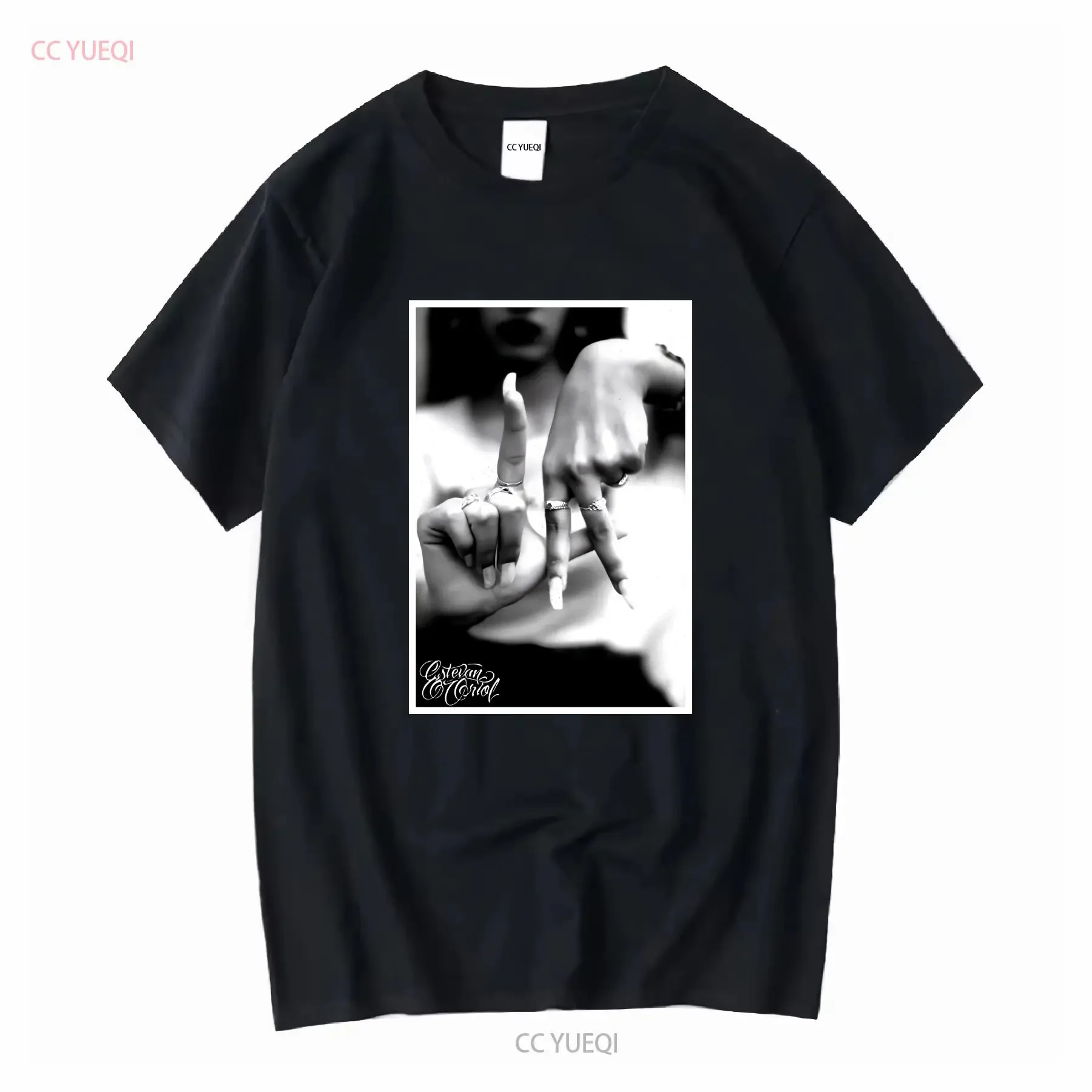 ESTEVAN ORIOL STREETWEAR TATTOO ART LA LOS ANGELES T SHIRT Mens 5XL Big Black long or short sleeves vintage Washed