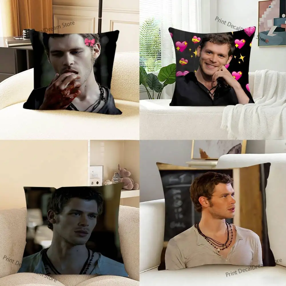 K-Klaus Mikaelson Cushion For Bedroom Car Coffee Shop Room and Living Room Sofa Decorative Pillow Cover Case