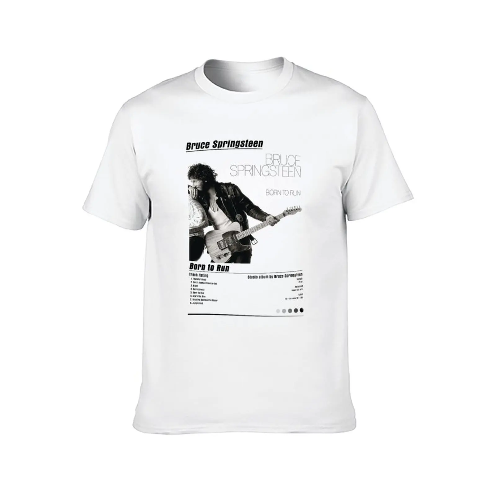Springsteens Born To Run T-Shirt t shirt personalised t shirts for man pack cotton T-Shirt