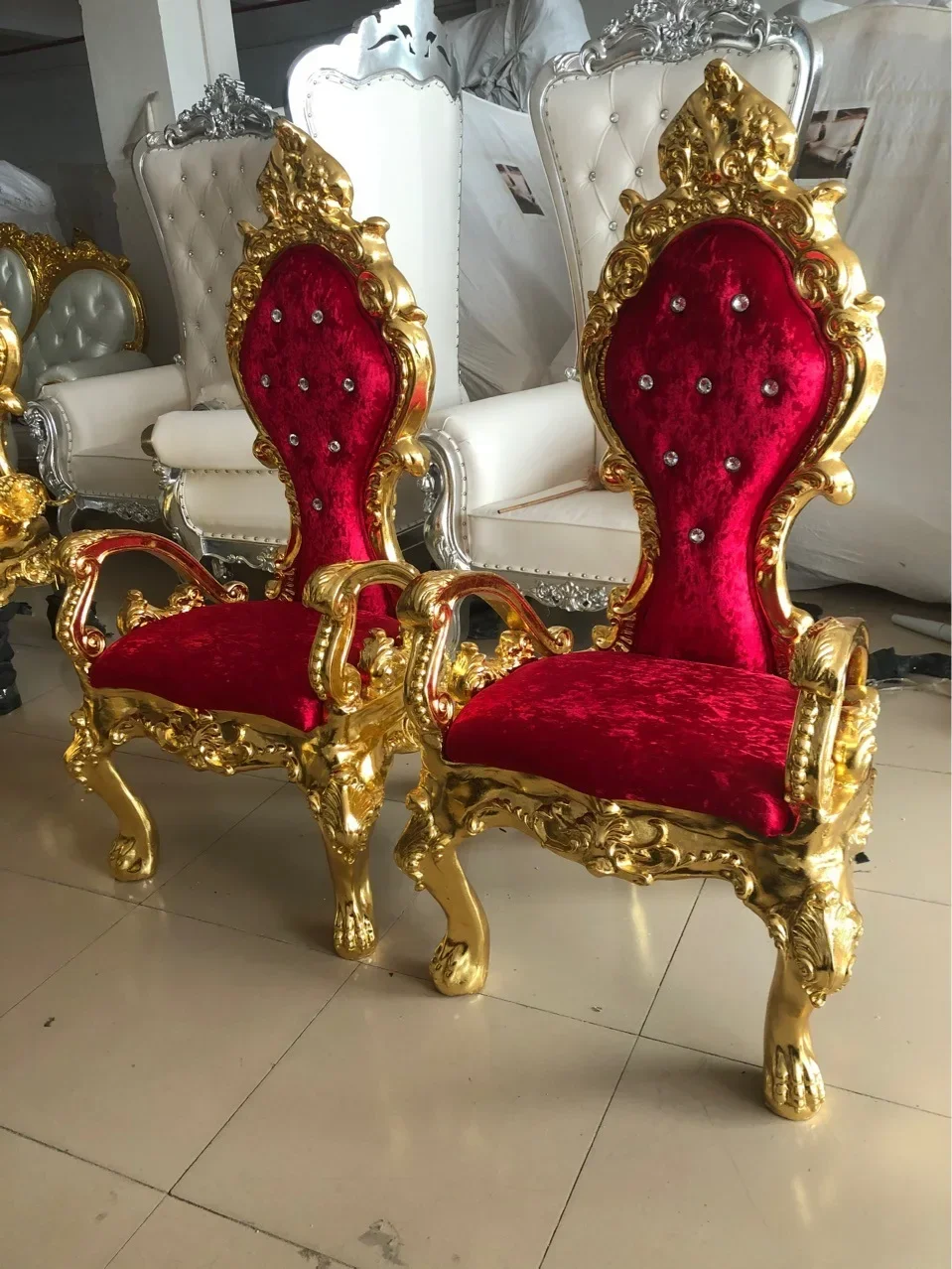 Sillas de salón de Hotel