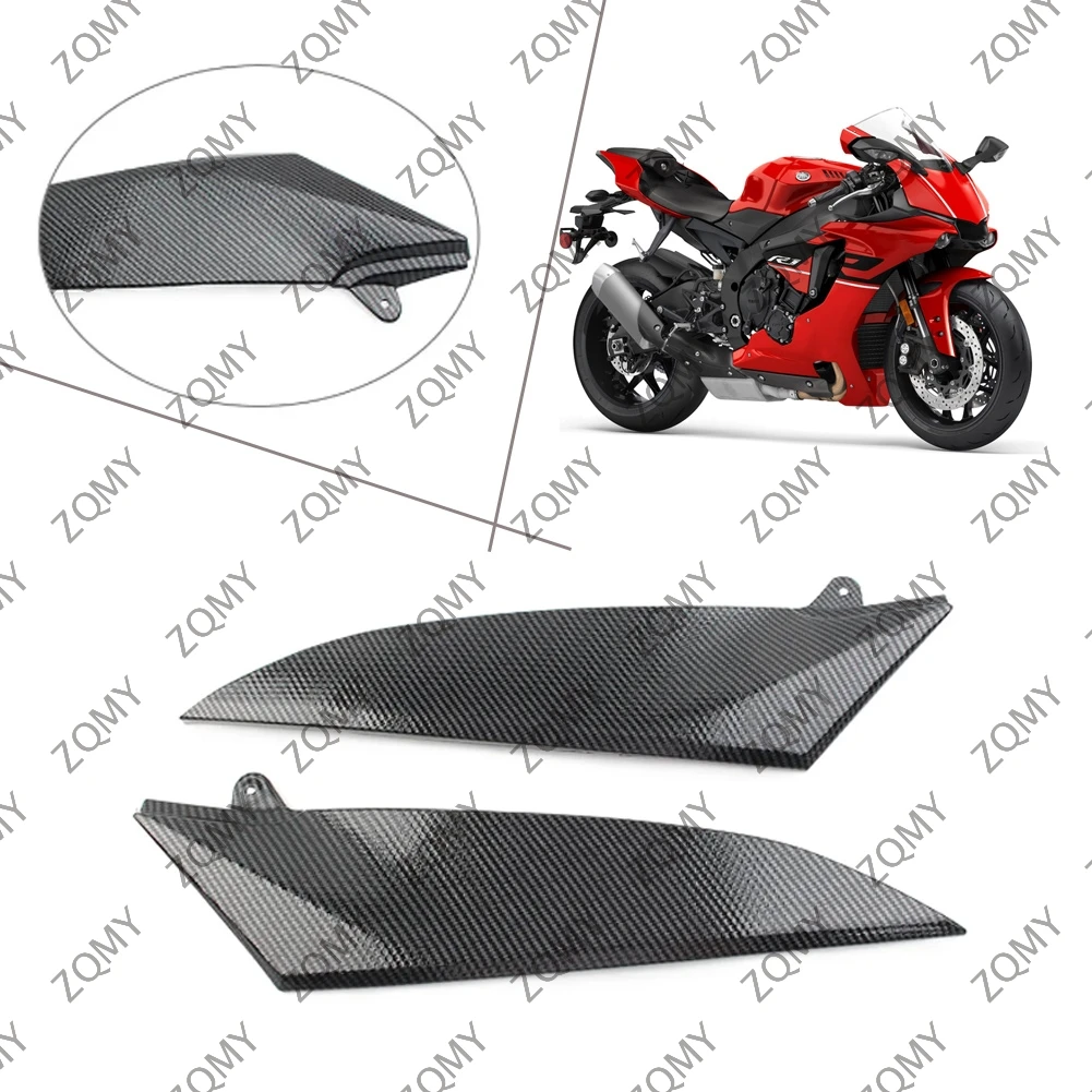 

For Yamaha YZF R1 2004 2005 2006 Carbon Fiber Gas Tank Side Trim Cover Fairing Cowl Motorcycle Accessories