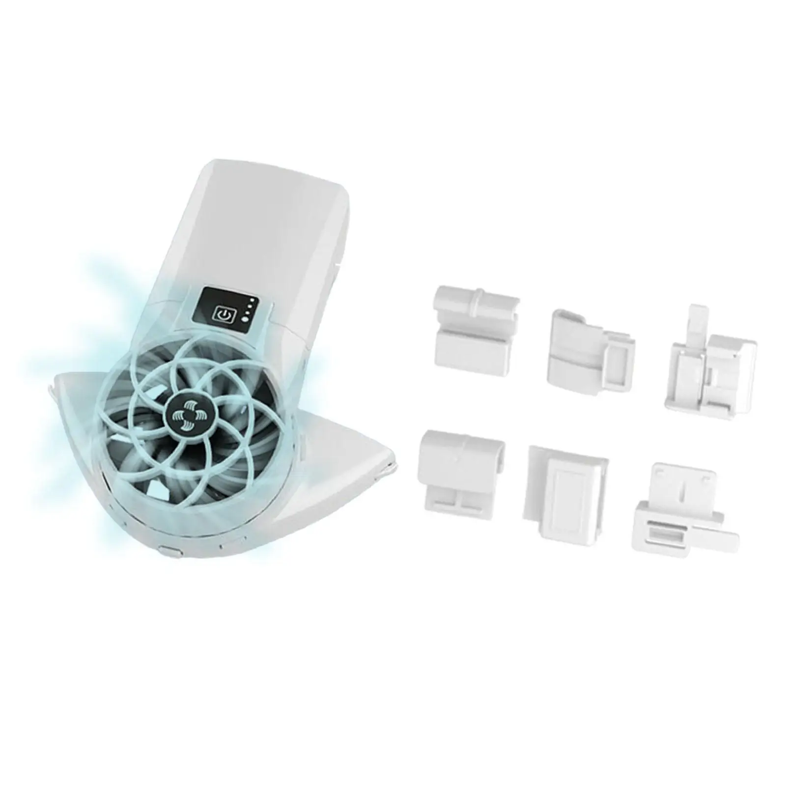 Hard Hat Fan for Most Cap External Fan Multipurpose Cooling Ventilation