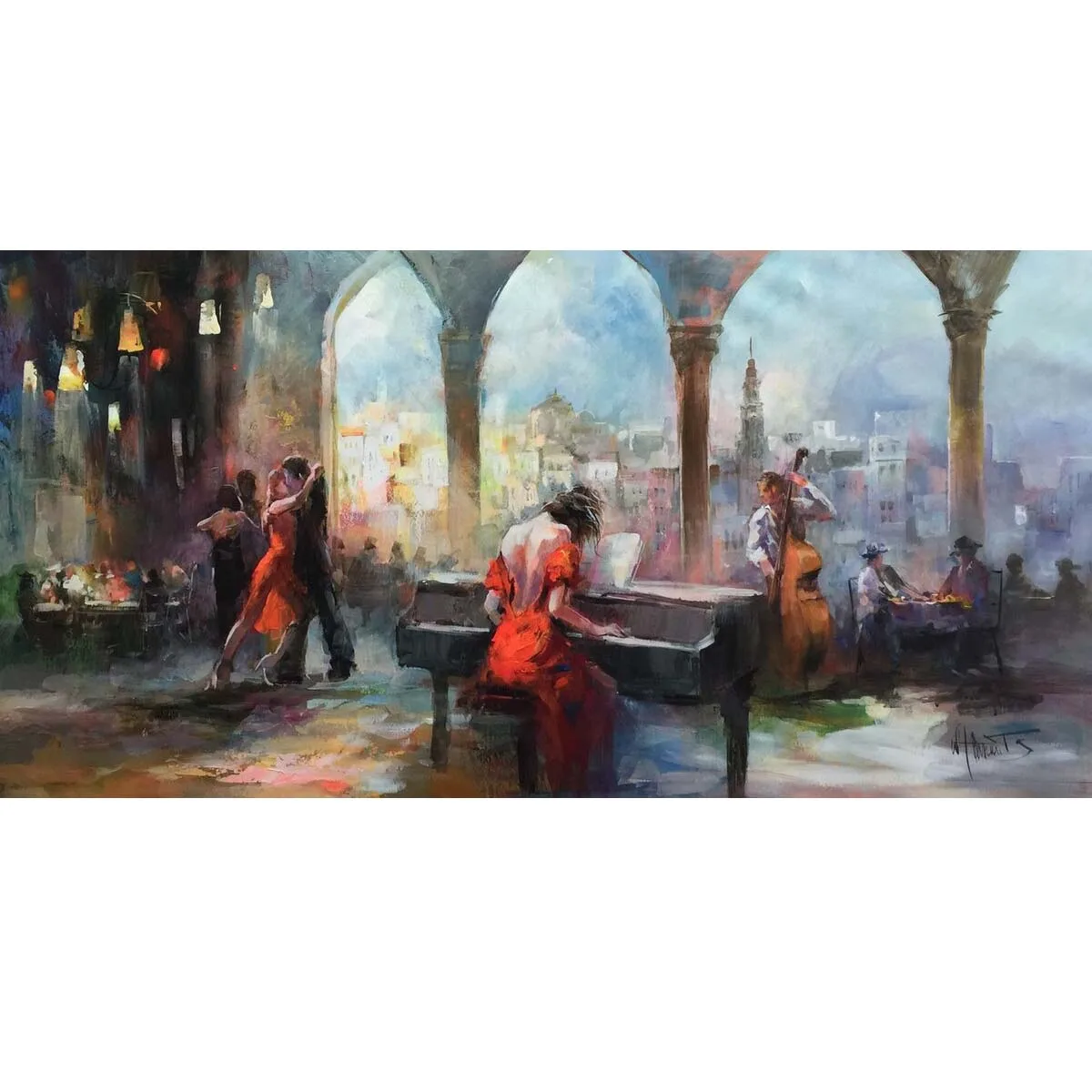

Willem Haenraets music painting,Hand painted art paintings on canvas, Famous painting reproduction,paintings for wall decor