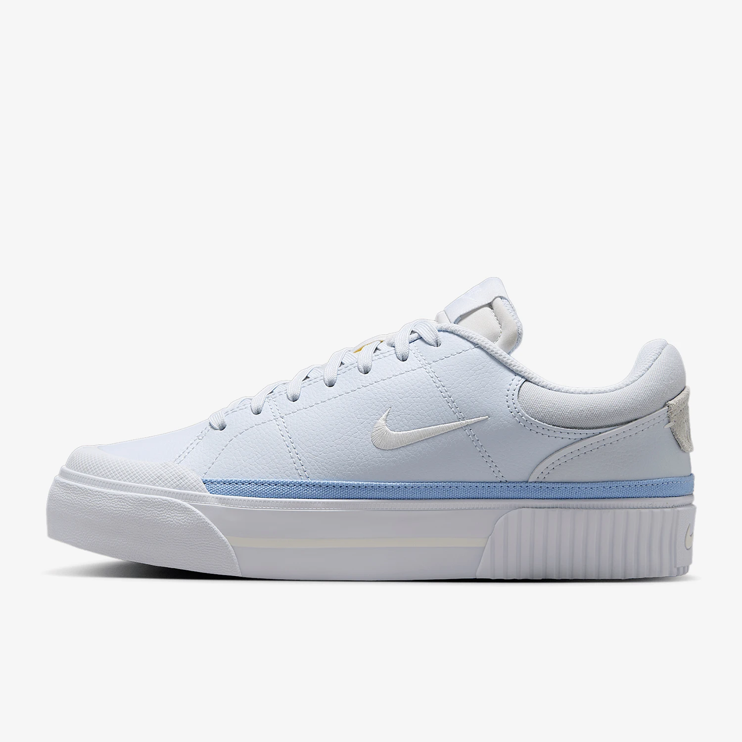 Nike Produto Genuíno Court Legacy Lift Calçados Esportivos Clássicos Femininos FV5526-001