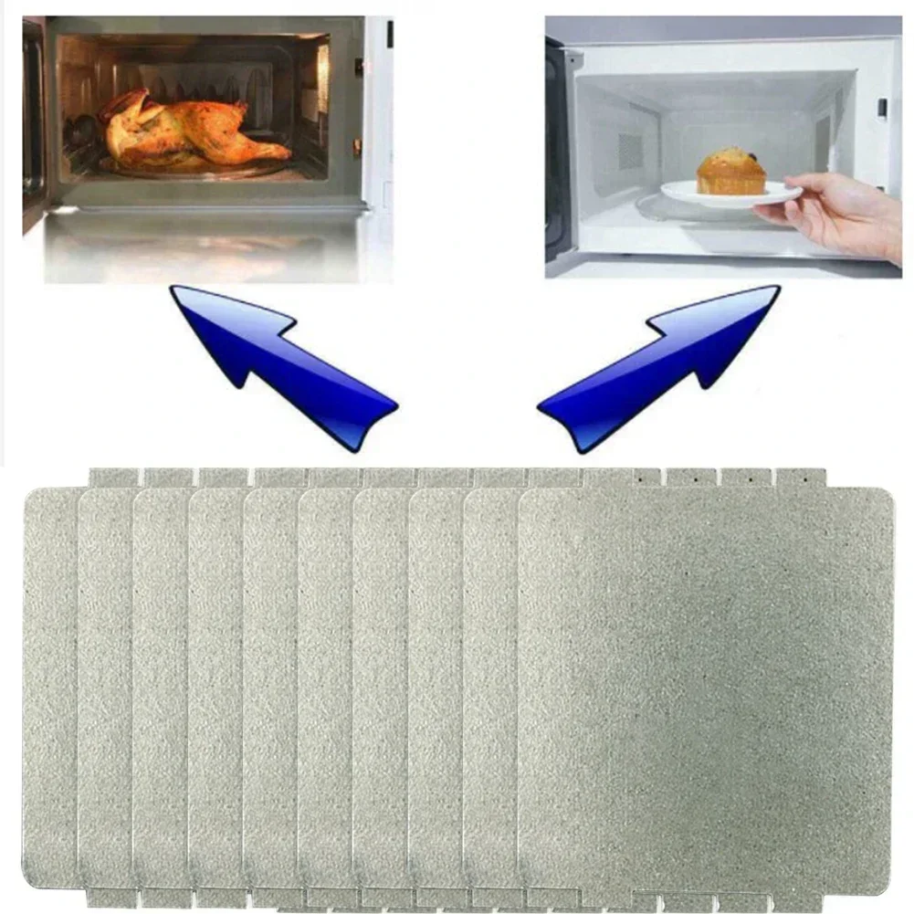 1/5/10pcs Microwave Oven Mica Sheet Mica Plate Wave Guide Cover Plate Universal Environmental Insulation Microwave Oven Heater