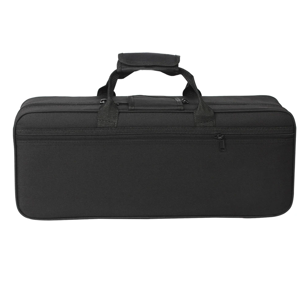 Trumpet Oxford Cloth Box Portable Trumpet Storage Box Backpack 600D Water-Resistant Case with Adjustable Dual Shoulder Strap