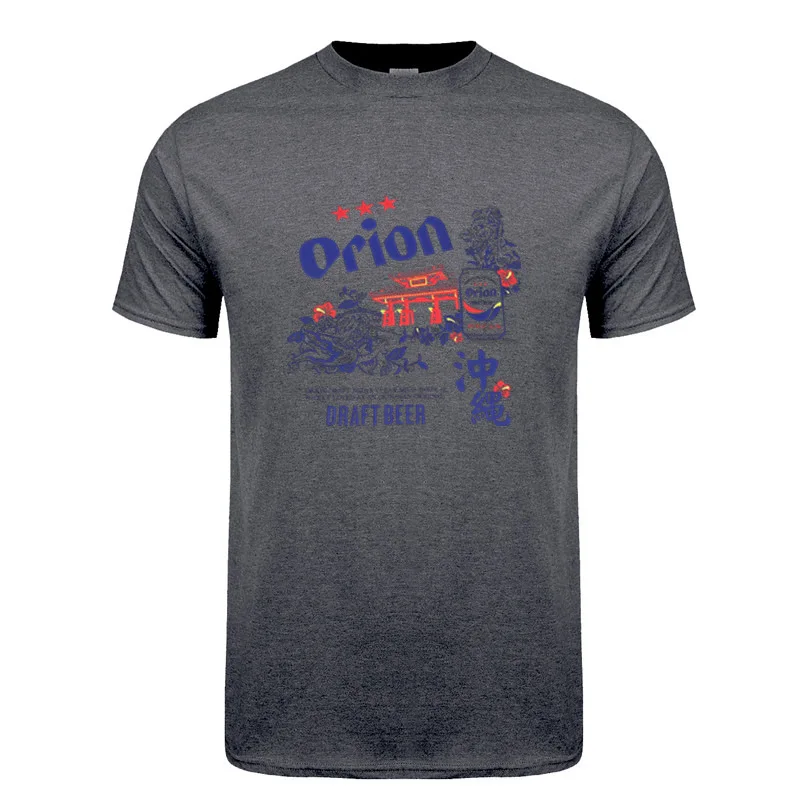 أوريون البيرة الرجال تي شيرت الصيف عادية كم قصير تي شيرت مان كول بلايز التي شيرت DZ-162