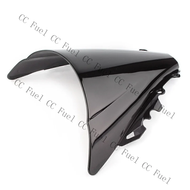 C+ Front Windshield For Yamaha YZF R6 YZF-R6 06-07 Black Windscreen Windproof Motor