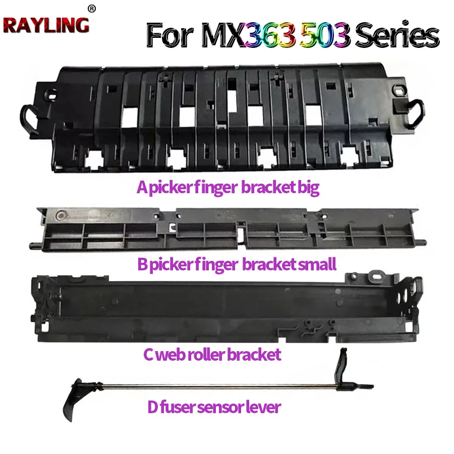 

Рычаг датчика фьюзера, кронштейн для сбора пальцев, паутина, роликовый кронштейн, рамка для Sharp MX 283 363 453 503 AR 4528 502 U N