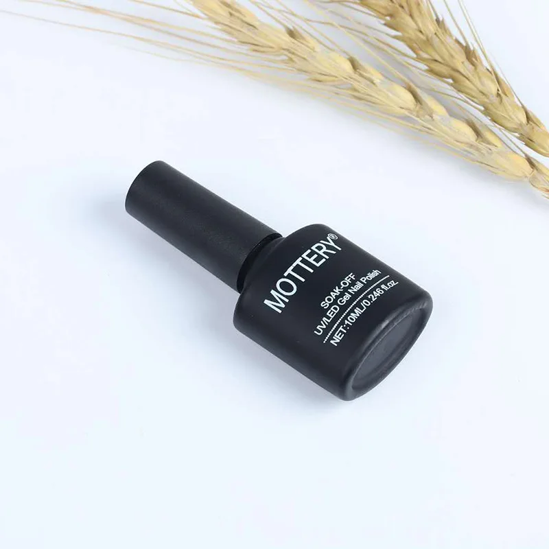 10 Ml เล็บ Base Coat Top Coat Frosted Tempered ซีลด้านล่างเล็บที่ถอดออกได้ Primer UV LED อุปกรณ์ทำสีเล็บ