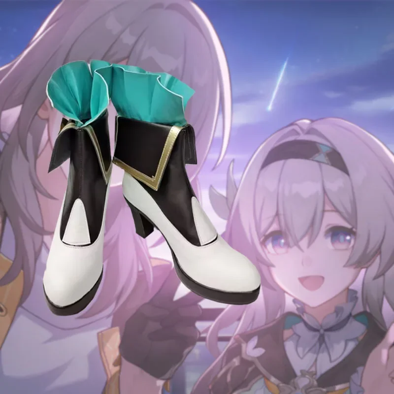 Firefly Cosplay Shoes para Mulheres, Game Star Rail Role Play Shoes