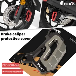Chekis Is Suitable for Honda Pcx125 Pcx160 Modification Accessories, Abs Version Special Front Wheel Disc Brake Caliper Protective Cover, Rear Wheel Brake Pump Protective Cover