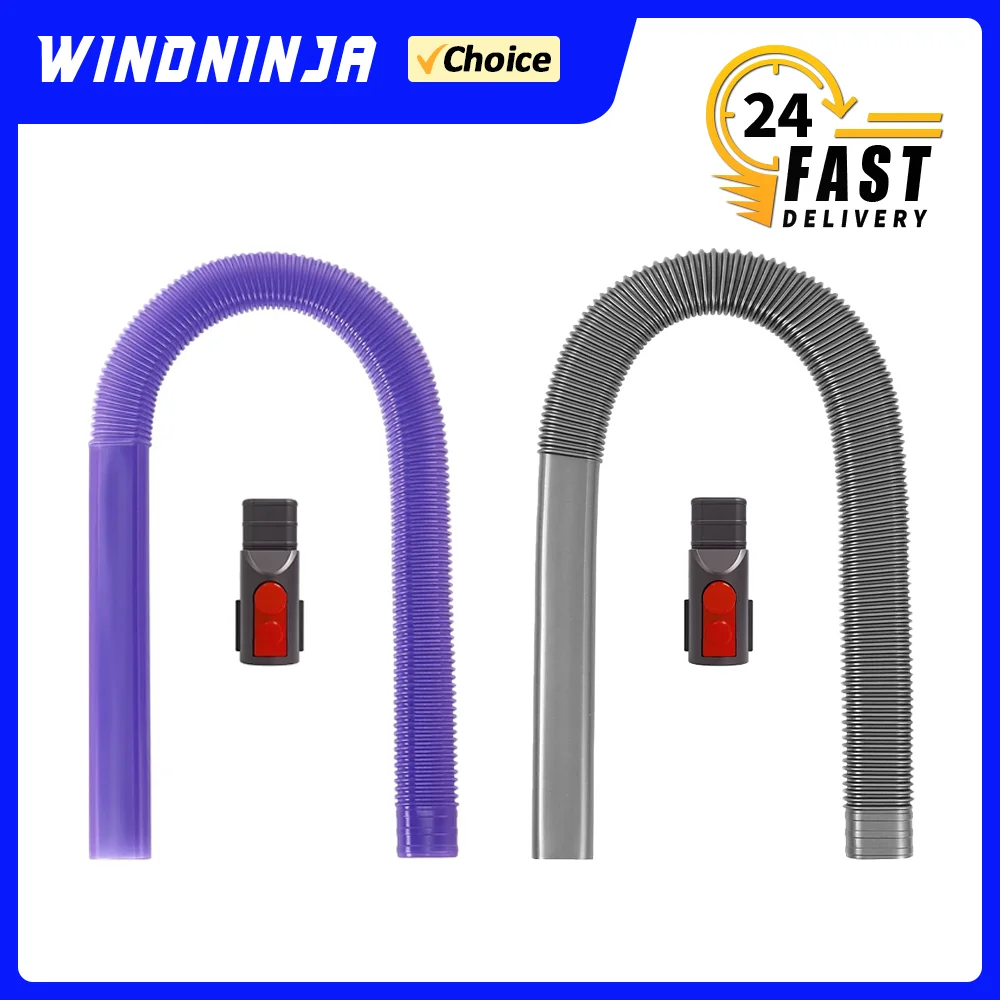 Kit de limpiador de ventilación para secadora, accesorio de manguera para aspiradora inalámbrica Dyson V7 V8 V10 V11 V12 V15, herramienta para hendiduras Flexible perfecta